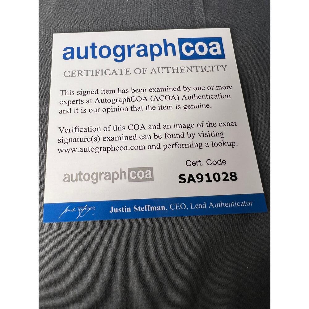 George Strait Signed Photo ACOA Authenticated - Picture 2 of 8